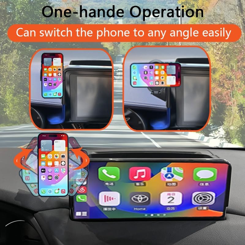 Elevate Your Nissan Driving Experience with the Ultimate 8-Inch Screen Car Phone Holder for 2021-2025 Rogue, 2020-2025 Sentra, and 2019-2025 Altima – Hands-Free, Durable Mount for Seamless Integration and Enhanced Safety, Effortless Installation, and Adjustable Viewing Angles