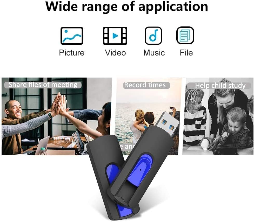 512 GB High-Speed USB Flash Drive by JUANWE – Retractable, Dustproof & Portable Memory Stick for Effortless File Storage and Transfer – Ideal for Photos, Videos, and More – Enhanced Compatibility with USB 3.0 Devices