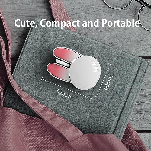Adorable Pink Cat Wireless Silent Mouse – 2.4 GHz Plug and Play Optical Companion for Laptop & PC – Compact, Noise-Free Design Perfect for Home, Office, and Study Sessions – Cute Cat-Themed USB Nano Receiver Included