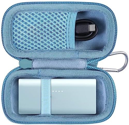 Premium co2 CREA Purple Hard Case for Anker 621 Nano Power Bank – Enhanced Shock Protection and Seamless Port Access for 5,000 m Ah Portable Charger – Ultimate Travel Companion and Stylish Accessory