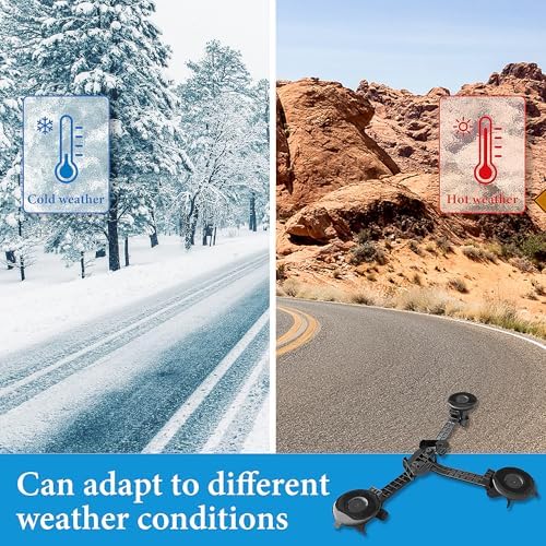 Maximize Your Mobile Connectivity with the Ultimate Portable Starlink Mini Sunroof Suction Cup Mount – Robust, Foldable Design for Car Windows and Sunroofs (Sleek Black) – Strong Suction for Unmatched Stability and Performance