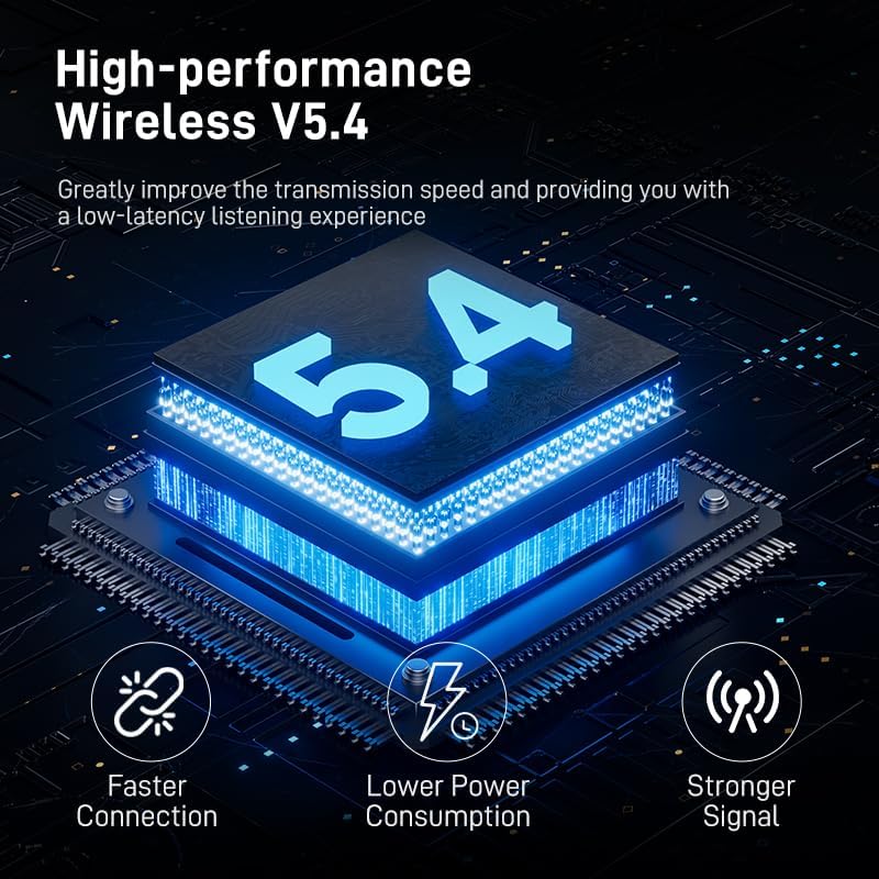 Revolutionize Your Audio Experience with SANSUI W9 TWS Earbuds – Advanced 5.4 Wireless Sports Headphones Featuring Ultra-Low Latency Gaming Mode, Superior Hi-Fi Stereo Sound from 10 MM Dynamic Drivers, and an Extended 23-Hour Battery Life with Convenient LED Indicator, Ideal for Gamers and Active Lifestyles