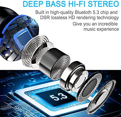 Revolutionary Motast Bluetooth 5.3 Wireless Earbuds – 140 Hours Playtime with USB-C Case, IP7 Waterproof, HD Stereo Sound, and Noise-Canceling Technology for Ultimate Sports Performance and Seamless Connectivity