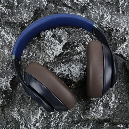 Ultimate Comfort Earpad Upgrade for Beats Studio Pro Wireless Headphones – Luxurious Sandstone Protein Leather with Superior Noise Isolation Foam for Unmatched Audio Clarity and Enhanced Listening Experience