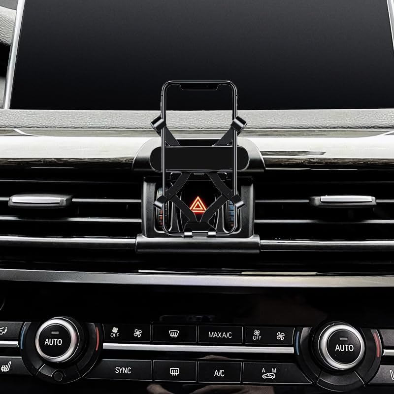 Revolutionary BMW X5 & X6 Car Phone Holder (2019-2023) – Robust Aluminum Alloy & Plastic Build for Secure 4-7 Inch Smartphone Mounting – Enhance Safety, Style, and Hands-Free Functionality While Driving