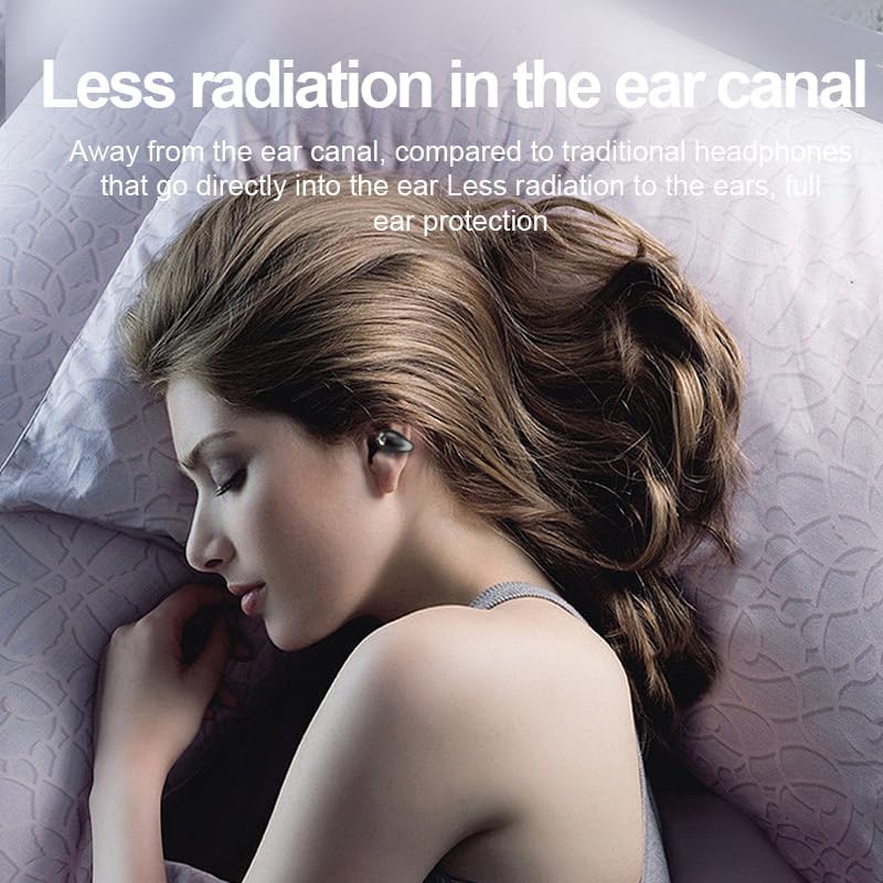 Elevate Your Active Lifestyle with Bluetooth 5.3 Bone Conduction Headphones – 60-Hour Battery Life, IPX7 Waterproof Rating, and Secure Clip-On Design for Ultimate Comfort and Safety – Perfect Open-Ear Sports Earbuds for Enhanced Awareness and Seamless Connectivity