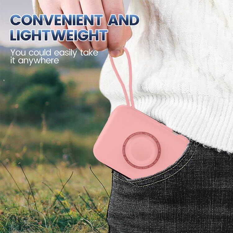 HUOTO Ultra-Compact 5000 m Ah Portable Charger – Premium Power Bank for i Phone 14/13/12/11/8/7/6 & Apple Watch Series 1-9 – Fast Charging, Lightweight, and Versatile Charging Solution for On-the-Go Lifestyle