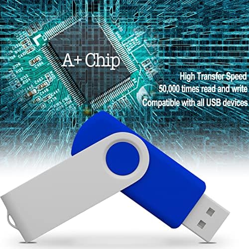 Maximize Your Storage Potential with the JBOS 10-Pack of 4 GB USB Flash Drives – Durable Swivel Design, Enhanced USB 2.0 Compatibility, Ideal for Documents & Multimedia, Sleek Black Finish with Label Sheets for Organization, Perfect for Students and Professionals