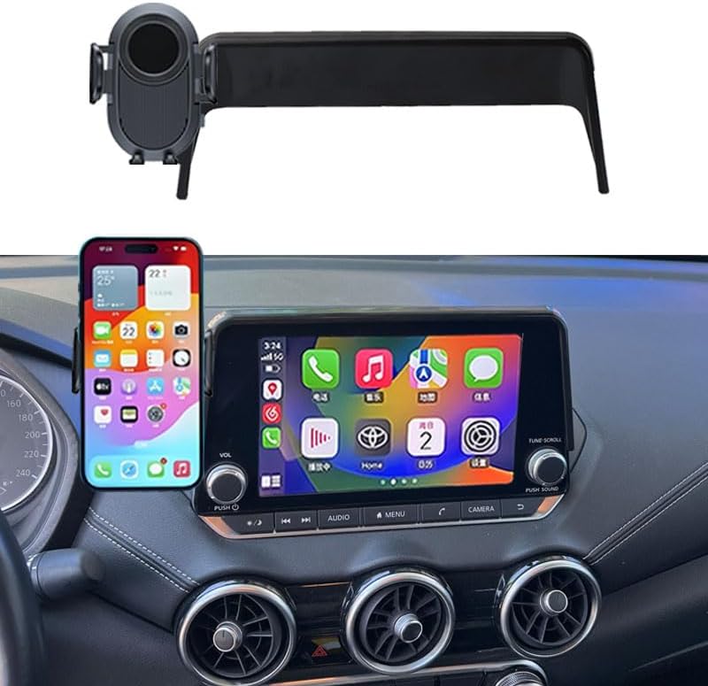 Elevate Your Nissan Driving Experience with the Ultimate 8-Inch Screen Car Phone Holder for 2021-2025 Rogue, 2020-2025 Sentra, and 2019-2025 Altima – Hands-Free, Durable Mount for Seamless Integration and Enhanced Safety, Effortless Installation, and Adjustable Viewing Angles