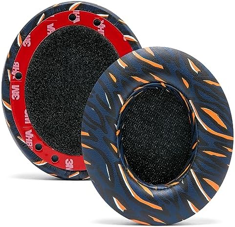 Upgrade Your Audio Experience with WC Wicked Cushions Replacement Ear Pads for Beats Studio 2 & 3 – Retro 90’s White | Luxurious PU Leather & Enhanced Foam for Optimal Sound Isolation | Perfectly Fits B0501 & B0500 Models | Not Compatible with Beats Solo | Enhanced Adhesive for Maximum Durability and Longevity