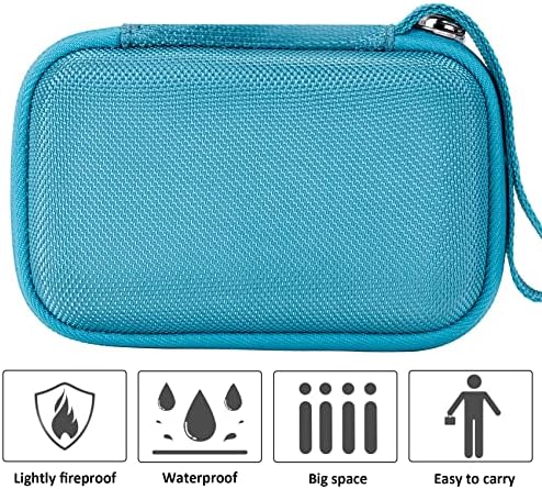 Khanka Premium Hard Travel Case for Anker 621/622/633 Magnetic Battery (Mag Go) – Ultimate Protection for 5000 m Ah & 10000 m Ah Portable Chargers in Sleek Blue – Lightweight, Durable, and Custom-Fit Design for Enhanced Travel Convenience