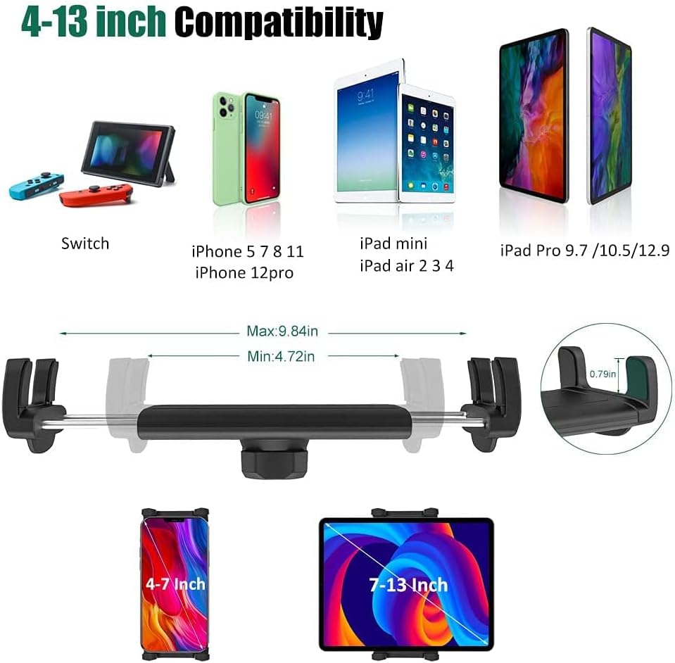 Universal 360-Degree Adjustable Car CD Slot Mount for Tablets and Smartphones – Hands-Free Convenience for Safe Driving and Easy Navigation