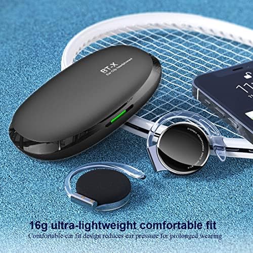 Premium Open-Ear Bluetooth Headphones V5.3 – Secure Fit Sports Audio with Advanced Noise Cancellation, Long Battery Life, and Universal Compatibility for Fitness, Commuting, and Everyday Use