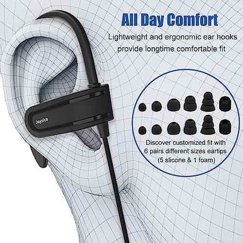 Unleash Your Workout Potential with Sweatproof Over-Ear Sport Earbuds – Featuring Built-In Microphone & Volume Control for Active Lifestyles, Perfect for Gym Enthusiasts and Universal Device Compatibility