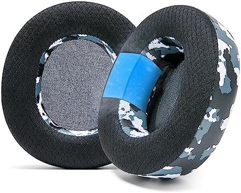 Experience Ultimate Comfort with WC Freeze Nova Pro Wireless Cooling Gel Earpads for Arctis Nova Pro – Exclusive 90’s Black Design, Enhanced Durability & Sound Isolation, Tailored Fit for Gamers Seeking Maximum Performance and Prolonged Play Sessions