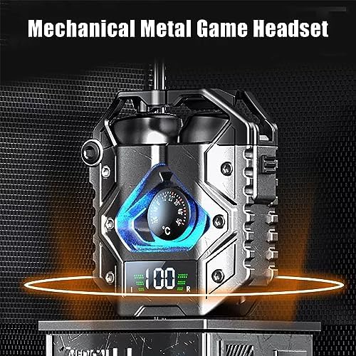 H09 Bluetooth 5.3 Wireless Earbuds – Superior Hi-Fi Sound with Advanced Noise Cancellation, IPX7 Waterproof Design, Long-Lasting Battery Life, Low Latency Mode for Gamers – Perfect for i Phone and Android Users (Black) – Elevate Your Listening Experience