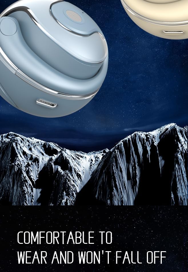 Elevate Your Gaming and Fitness Audio with URIZONS Wireless Over-Ear TWS Earhooks – Superior Low-Latency Earbuds for Unmatched Sound Clarity – Stylish Beige Design with Portable Charging Case for Ultimate Comfort and Connectivity on the Go