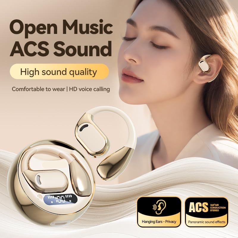 AI-Powered 144-Language Bluetooth Earbuds: Advanced Noise-Canceling Headphones for Effortless Communication in Any Setting, Ideal for i OS & Android Users, Waterproof Design for Enhanced Durability and Comfort During Travel