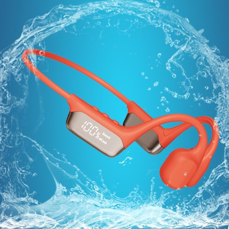 AYI Open Ear Bluetooth Headphones – Cutting-Edge Active Noise Cancellation with IPX5 Waterproof Design for Sports Enthusiasts – Dual Rotatable Microphone for Superior Call Clarity – Advanced Bluetooth 5.4 Connectivity for Seamless Audio Experience – Ergonomic Comfort for Extended Wear During Outdoor Activities