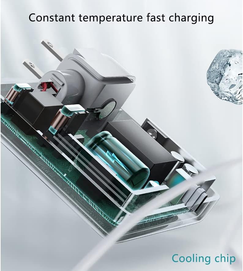 140 W USB-C Power Adapter for Mac Book Pro & Air – Lightning-Fast 1.4 Hour Full Charge with 6.6 ft Tailored USB-C Cable – Universal Compatibility for 2021-2025 Models – Enhanced Safety Features for Extended Battery Life – Optimal Replacement for 96 W, 70 W, and 35 W Chargers – Efficient Charging Solution for All USB-C Devices