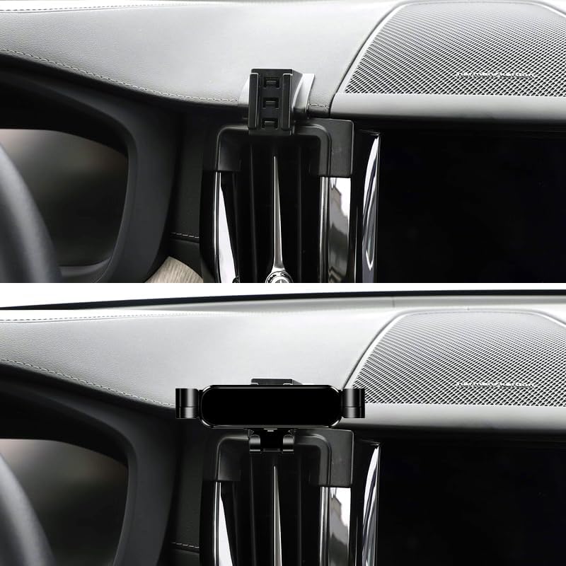Volvo S90 2017-2024 Premium Phone Holder – Innovative Air Vent Car Mount for Enhanced Navigation & Safety – Effortless Installation with 360-Degree Rotation & Robust Grip for Ultimate Convenience and Style