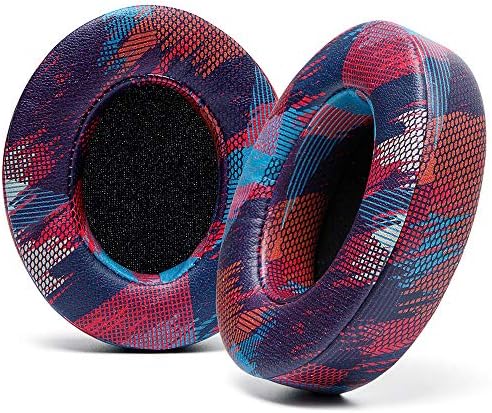 Upgrade Your Audio Experience with WC Wicked Cushions Replacement Ear Pads for Beats Studio 2 & 3 – Retro 90’s White | Luxurious PU Leather & Enhanced Foam for Optimal Sound Isolation | Perfectly Fits B0501 & B0500 Models | Not Compatible with Beats Solo | Enhanced Adhesive for Maximum Durability and Longevity