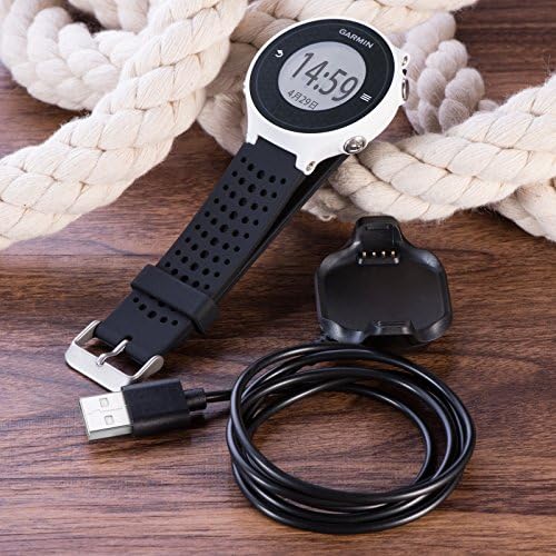 Garmin Approach S5/S6 Charger Replacement Cable – 3.3 ft USB Adapter for Fast Charging – Essential Golf GPS Smartwatch Charging Dock with Durable Wire Clip – Maximize Performance and Convenience on the Course