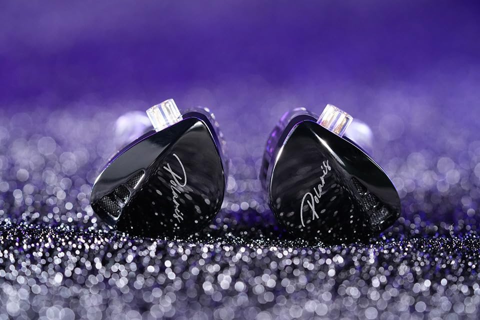 Elevate Your Audio Experience with CCA Polaris Dual Driver Wired Earbuds – Customizable In-Ear Monitors with 4 Tuning Switches & Detachable Cable for Musicians, Singers, and DJs (Gun, with Mic) – Unmatched Sound Clarity and Comfort for Professionals and Enthusiasts