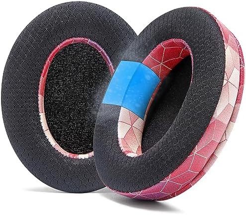 Upgrade Your Arctis Nova Experience with WC Freeze Cooling Gel Earpads – Optimal Comfort and Enhanced Sound Isolation for Pro Wired, Nova 7, 5, 4, 3, 1 Headsets – Designed by Wicked Cushions | Black | Superior Hybrid Fabric Technology for Long Gaming Sessions