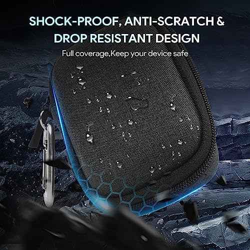 Premium EVA Carry Case for i WALK & Anker 621 Nano Mini Power Bank – Shockproof, Lightweight, and Travel-Friendly Protection for Your Portable Charger – Secure Zipper Closure and Enhanced Durability for On-the-Go Charging Solutions