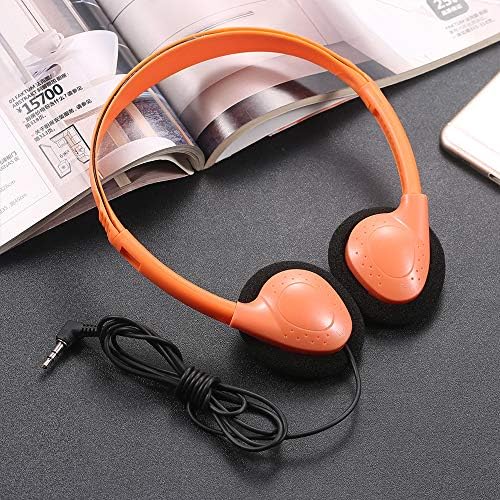 Bulk Kids Headphones – 25-Piece Classroom Audio Package for Enhanced Learning – Lightweight Adjustable On-Ear Design with Universal Device Compatibility in Sleek Black – Perfect for Engaging Group Activities and Extended Listening Comfort – Durable and Affordable Solution for Students and Adults