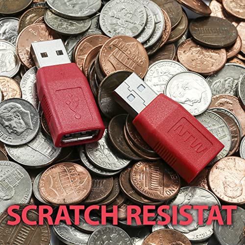 Secure Your Charging: NTW USB-A to USB-C Data Blocker – Essential Juice Jacking Protection Adapter (5 Pack) for Safe Power Transfer, Compatible with Smartphones and Laptops, Portable Design for Travel and Daily Use