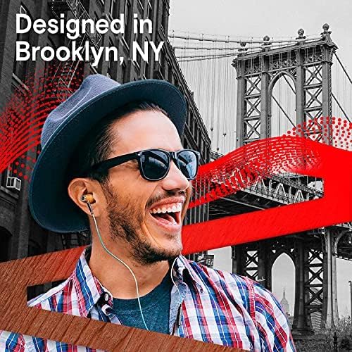 Discover Superior Sound with Symphonized Eco-Friendly Wooden Airtube Earbuds – Immerse Yourself in 3 D Audio Bliss, Deep Bass from 8 mm Drivers, Integrated Mic for Effortless Communication, and Universal 3.5 mm Compatibility – Ergonomically Designed for Comfort During Extended Listening Sessions – Perfect for Audiophiles and Casual Users Alike