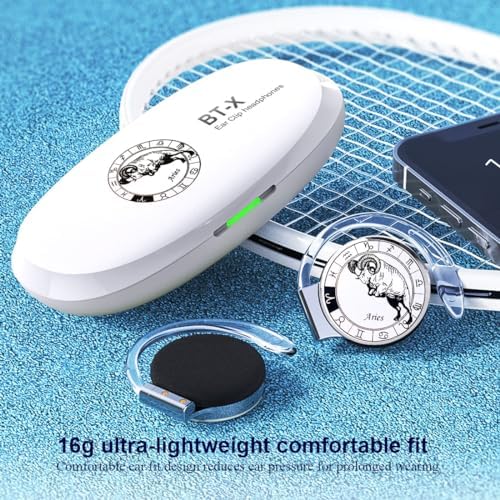 Discover the Ultimate Bluetooth V5.3 On-Ear Headphones for Active Lifestyles – Innovative Open Ear Design with Secure Earhooks, Featuring Advanced Noise Cancelling Technology and Extended Battery Life – Perfect Gift for Virgo Constellation Lovers and Music Aficionados – Enjoy Immersive Sound Quality Anywhere You Go