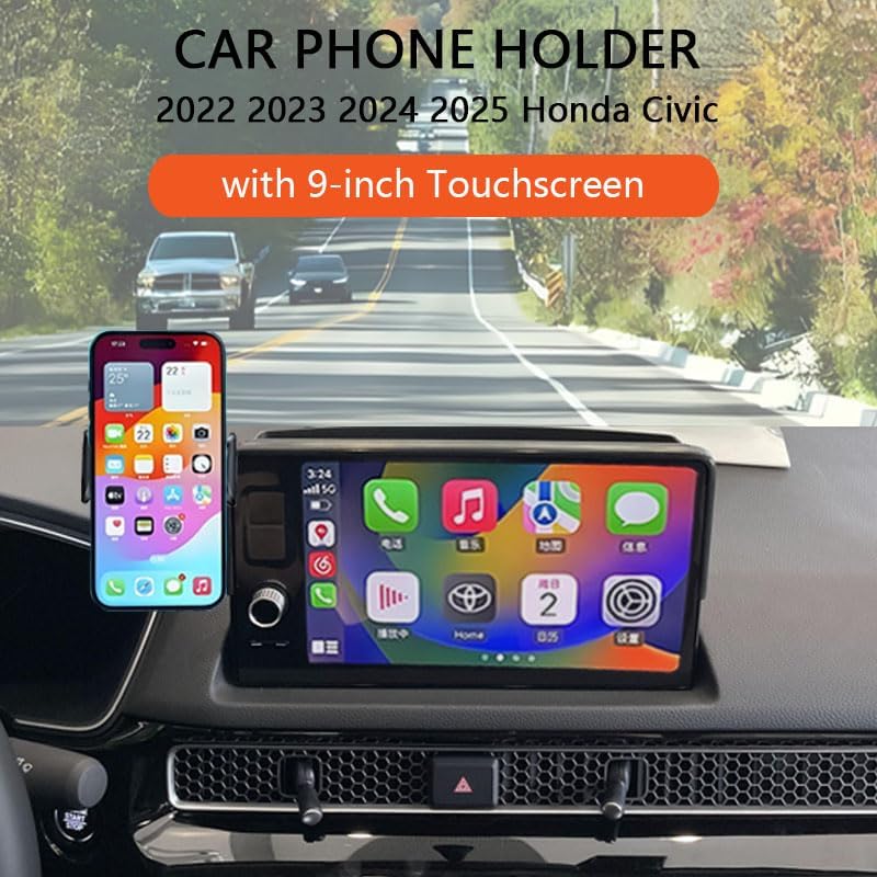Elevate Your Nissan Driving Experience with the Ultimate 8-Inch Screen Car Phone Holder for 2021-2025 Rogue, 2020-2025 Sentra, and 2019-2025 Altima – Hands-Free, Durable Mount for Seamless Integration and Enhanced Safety, Effortless Installation, and Adjustable Viewing Angles