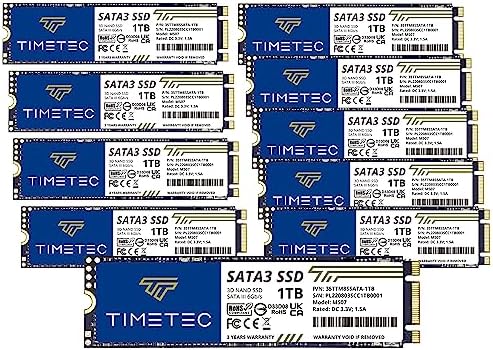 Timetec 512 GB SSD Dual Pack – High-Speed M.2 2280 SATA III Solid State Drives for Enhanced PC & Laptop Performance – Up to 550 MB/s Read Speed, 256 TBW Durability, Perfect for Gamers & Content Creators – Upgrade Your Storage Today!