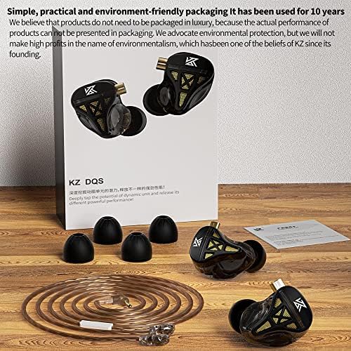 KZ EDX Pro Wired Earphones – Cutting-Edge In-Ear Monitors with Dual Dynamic Drivers for Exceptional Hi-Fi Sound, Advanced Noise Cancellation, and Integrated Microphone – Stylish Cyan Finish for Ultimate Comfort and Device Versatility