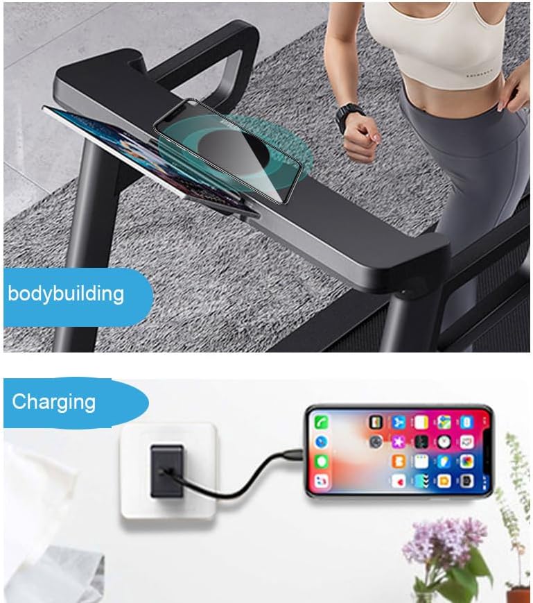Sleek Silver Gym Magnetic Phone Holder – Dual Magnet Technology for Unmatched Grip, 360° Rotatable Design for Optimal Viewing Angles, Effortless Attachment to Metal Surfaces, Compatible with i Phone 12/13/14/15/16, Samsung & All Mag Safe Smartphones – Ultimate Portable Phone Mount for Distraction-Free Workouts