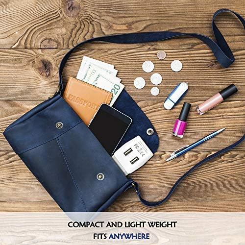 Compact Dual USB Travel Adapter for Effortless Charging in Australia, New Zealand, and China – Essential Type I Plug for Phones, Tablets, and Cameras – Quick Charge Capability with Universal Compatibility for Hassle-Free Global Adventures