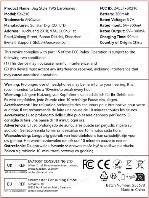 Elevate Your Audio Experience with ANCwear Bluetooth 5.3 True Wireless Earbuds – High-Fidelity 13 mm Drivers for Audiophiles, Chic Mini Handbag Charging Case, 22-Hour Playtime in Elegant Classic Pink – Ideal for Professionals and Music Enthusiasts On the Move