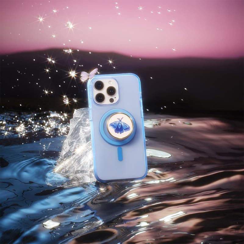 Mag Safe Pop Grip: Stylish Magnetic Phone Stand with Customizable Enamel Mosaic Design – Secure Grip, Hands-Free Kickstand, and Wireless Charging Compatible Accessory for Enhanced Mobile Experience