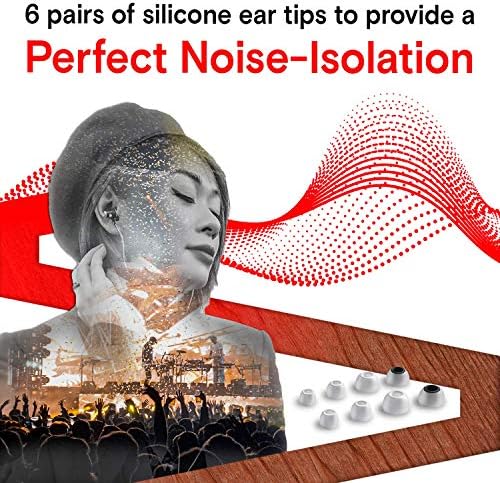 Discover Superior Sound with Symphonized Eco-Friendly Wooden Airtube Earbuds – Immerse Yourself in 3 D Audio Bliss, Deep Bass from 8 mm Drivers, Integrated Mic for Effortless Communication, and Universal 3.5 mm Compatibility – Ergonomically Designed for Comfort During Extended Listening Sessions – Perfect for Audiophiles and Casual Users Alike