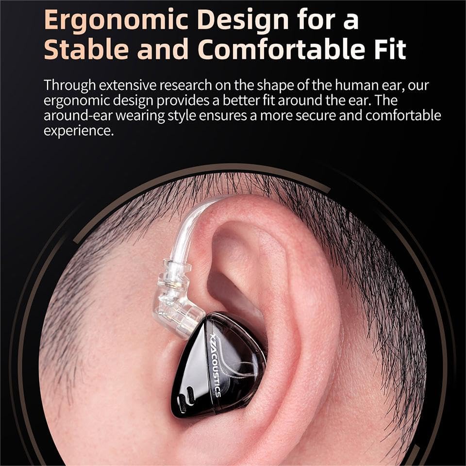 KZ X Angelears Libra Hi-Fi In-Ear Monitors – Ultra-Wide Frequency Dynamic Driver Earbuds with Customizable 0.75 mm Replaceable Cable – Experience Rich Bass and Crisp Highs for an Immersive Audio Journey – Ergonomically Crafted for Maximum Comfort and Extended Wear – Lightweight Design Perfect for Active Lifestyles – Elevate Your Audiophile Experience with Premium Sound Quality – Ideal Companion for Daily Commuting and Leisure – Discover Unmatched Style and Performance Fusion with KZ Libra IEMs – Perfect for Music Enthusiasts Seeking Superior Sound Fidelity