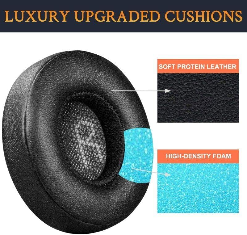 Transform Your JBL E35, E45, E45 BT, & Duet BT Headphones with SOULWIT Premium Replacement Ear Pads – Soft Protein Leather Cushions for Enhanced Comfort & Noise Isolation Foam for Immersive Sound Experience (Grey) – Effortless Installation & Stylish Design