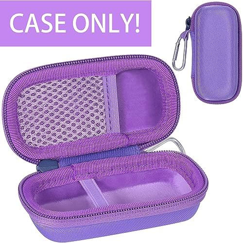 Premium co2 CREA Purple Hard Case for Anker 621 Nano Power Bank – Enhanced Shock Protection and Seamless Port Access for 5,000 m Ah Portable Charger – Ultimate Travel Companion and Stylish Accessory