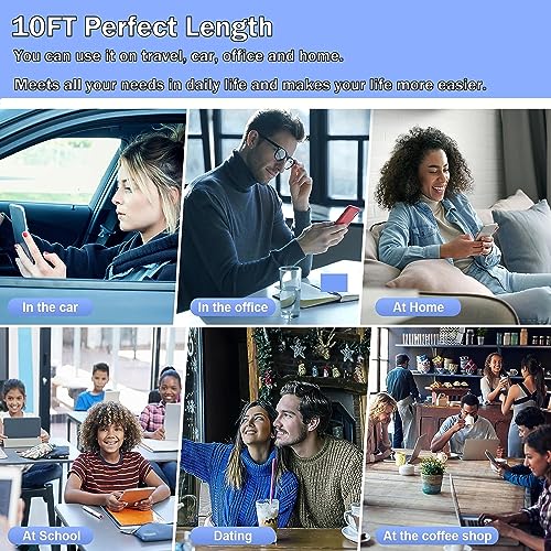 Rapid Charge Duo: Apple MFi Certified 2-Pack USB-C Wall Charger with 10 FT Type C to Lightning Cable – Fast Charging Solution for i Phone 14, 13, 12, 11, XR, X, 8, and i Pad – Ultimate Compatibility and Enhanced Speed for Your Devices