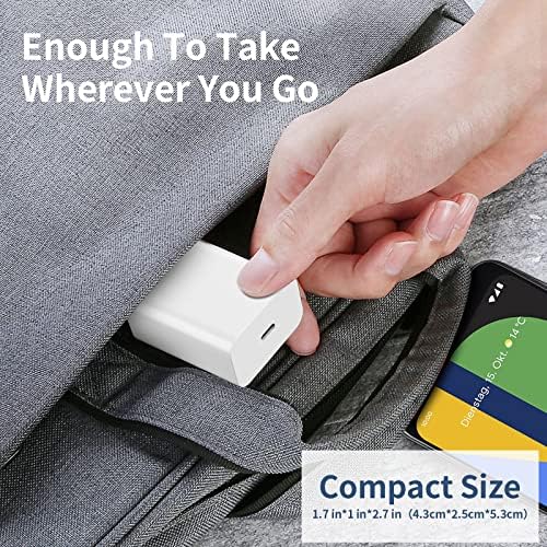 Rapid Charge 30 W USB-C Power Adapter for Google Pixel Devices & i Phone – PD 3.0 Fast Charging with 3 FT Cable – Versatile High-Speed Wall Charger for Pixel 9 Pro, Fold 8, and More – Compact, Durable, and Travel-Friendly Charger for Ultimate Device Compatibility