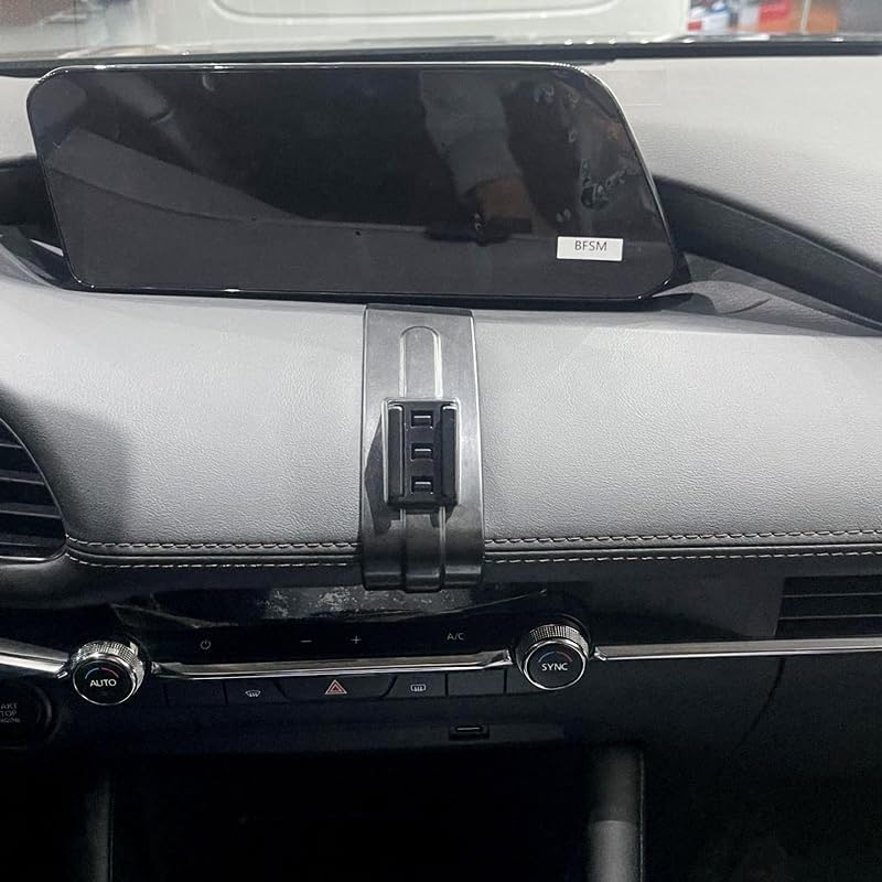 Mazda 3 Car Phone Holder (2014-2024) – Premium Vent Mount for 7-Inch Navigation Screens – Hands-Free Access for Calls & GPS – Adjustable Cradle for All Phone Sizes – Durable & Stylish Interior Accessory for Safe Driving Solutions