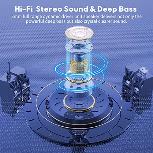 Kurdene Sport Wireless Earbuds – Bluetooth Headphones with 60-Hour Playtime & Deep Bass Sound, Ergonomic Earhooks for Ultimate Comfort During Workouts, Running & Meetings – Orange Edition for Active Lifestyles