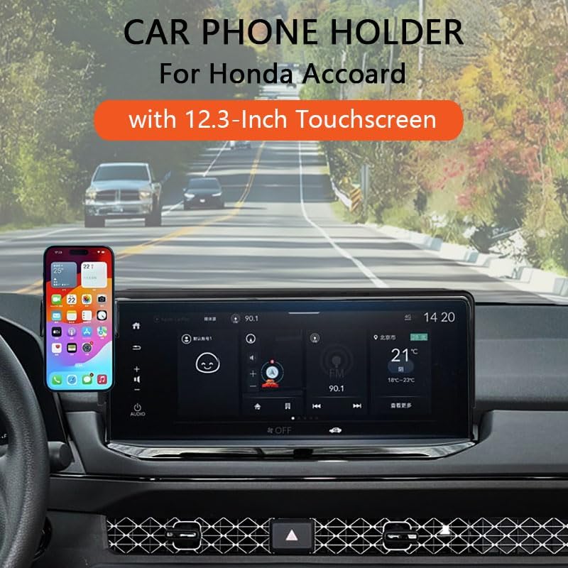 Elevate Your Nissan Driving Experience with the Ultimate 8-Inch Screen Car Phone Holder for 2021-2025 Rogue, 2020-2025 Sentra, and 2019-2025 Altima – Hands-Free, Durable Mount for Seamless Integration and Enhanced Safety, Effortless Installation, and Adjustable Viewing Angles